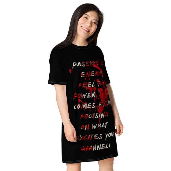 PASSION T-shirt Dress by Gianneli