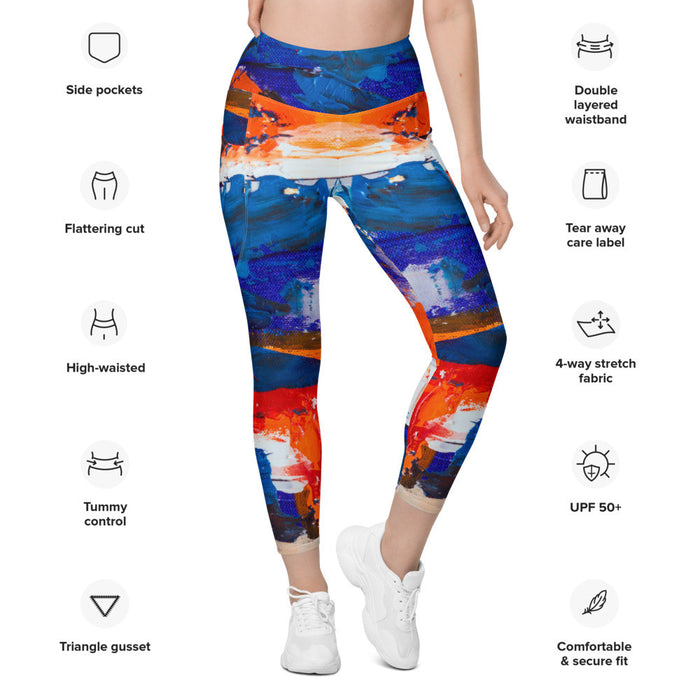 Gianneli Colours Leggings With Pockets