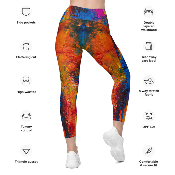 Gianneli Colours Leggings With Pockets