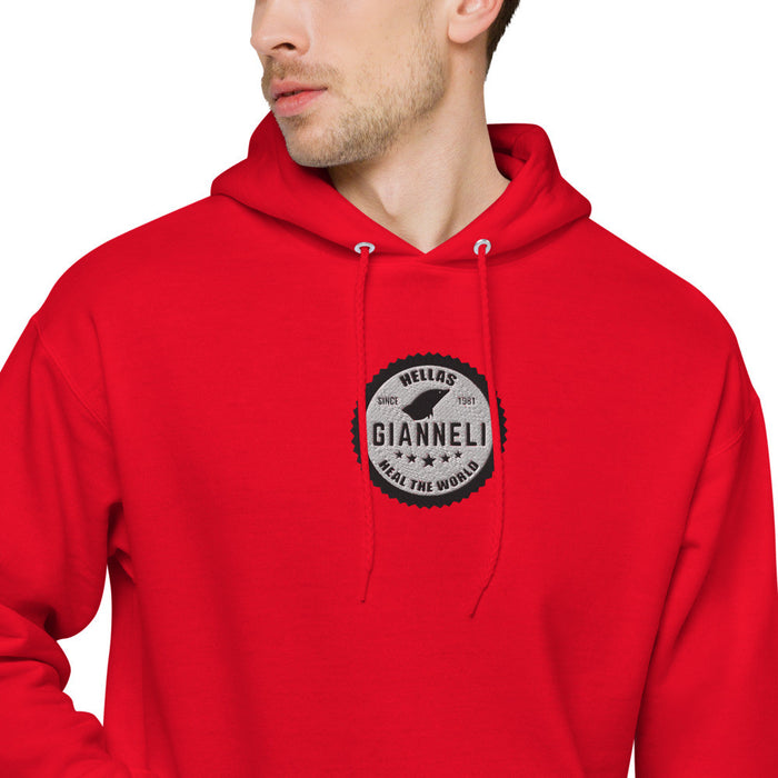 Heal The World Unisex fleece hoodie by Gianneli