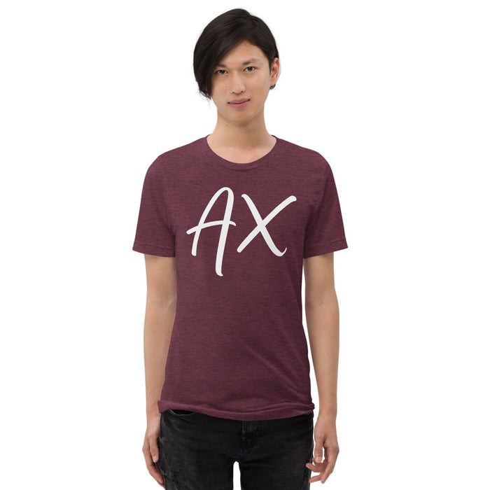 AX Unisex Tri-Blend T-Shirt by Gianneli