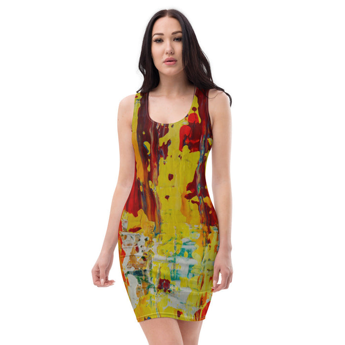 Gianneli Colours Fitted Dress