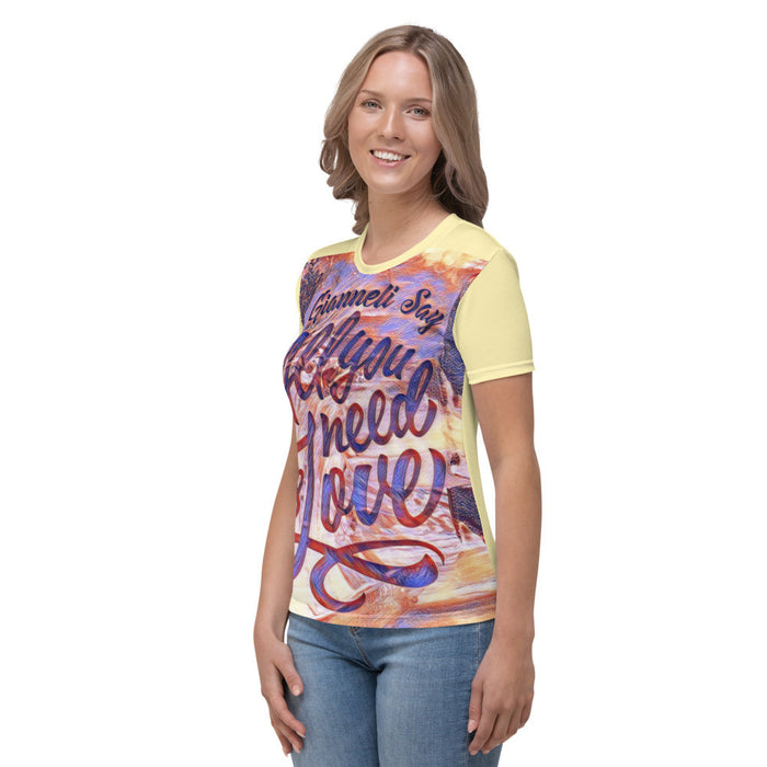 LOVE Women's T-shirt by Gianneli