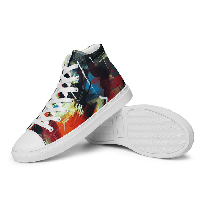 Gianneli Colours Handmade Women’s High Top Canvas Shoes