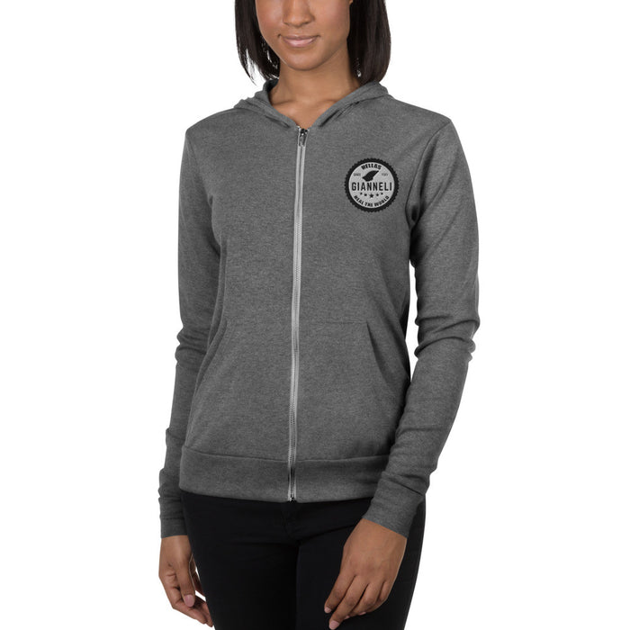 HEAL THE WORLD Unisex Zip Hoodie by Gianneli