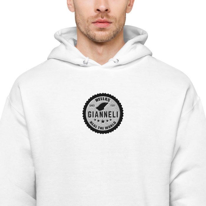 Heal The World Unisex fleece hoodie by Gianneli