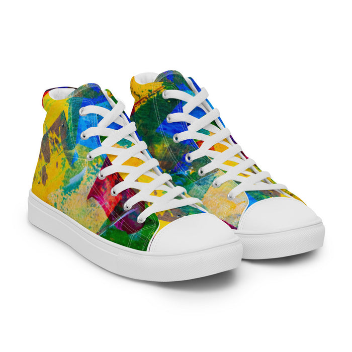 Gianneli Colours Handmade Women’s High Top Canvas Shoes