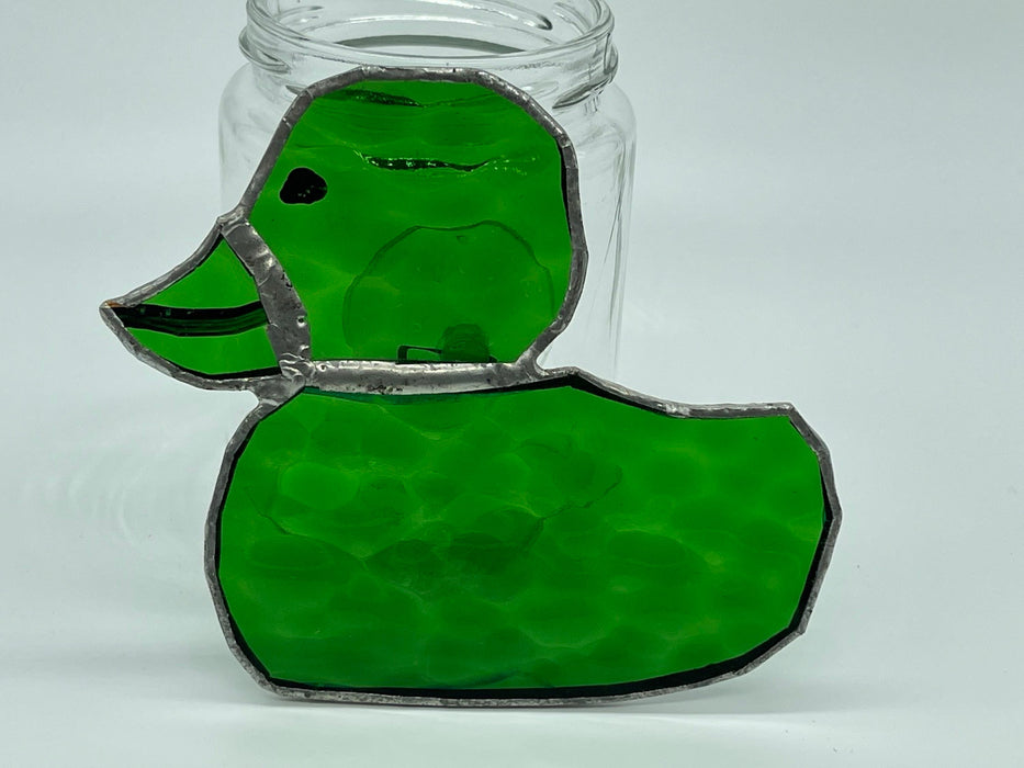 Green Rubber Ducky Leadlight Suction Cap