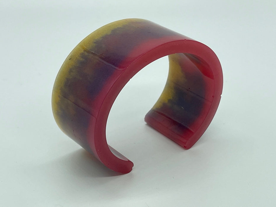 Bangle made from Colourful Resin.