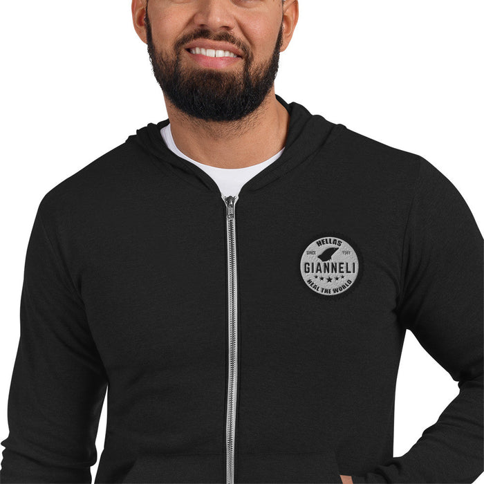 Heal The World Unisex Zip Hoodie by Gianneli