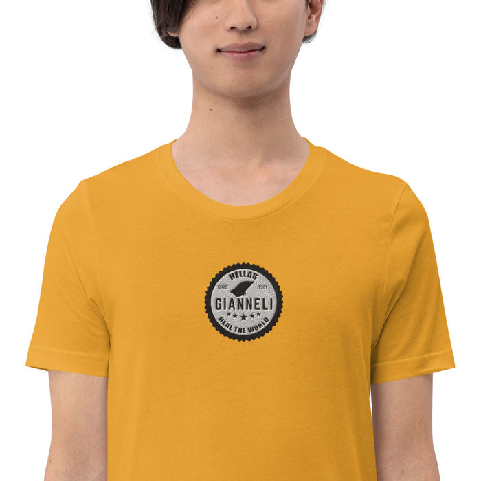 HEAL THE WORLD Short-Sleeve Unisex T-shirt by Gianneli