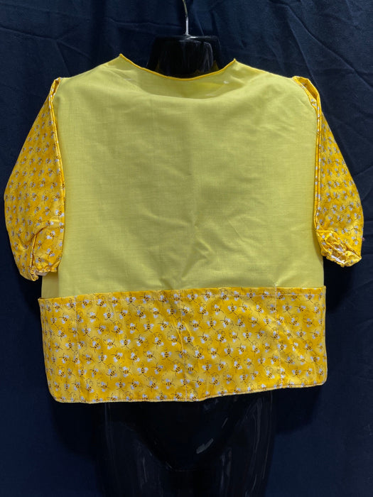 Kids Paint Smock. Yellow Bees. Small.
