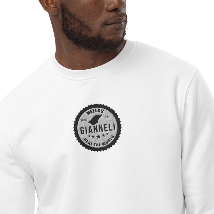 Heal The World Unisex Eco Sweatshirt by Gianneli