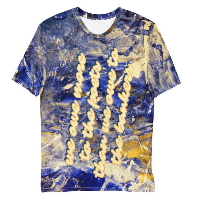 COLOURFUL POEM Men's T-shirt by Gianneli