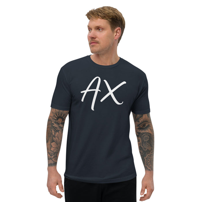 AX Men's Fitted T-Shirt by Gianneli