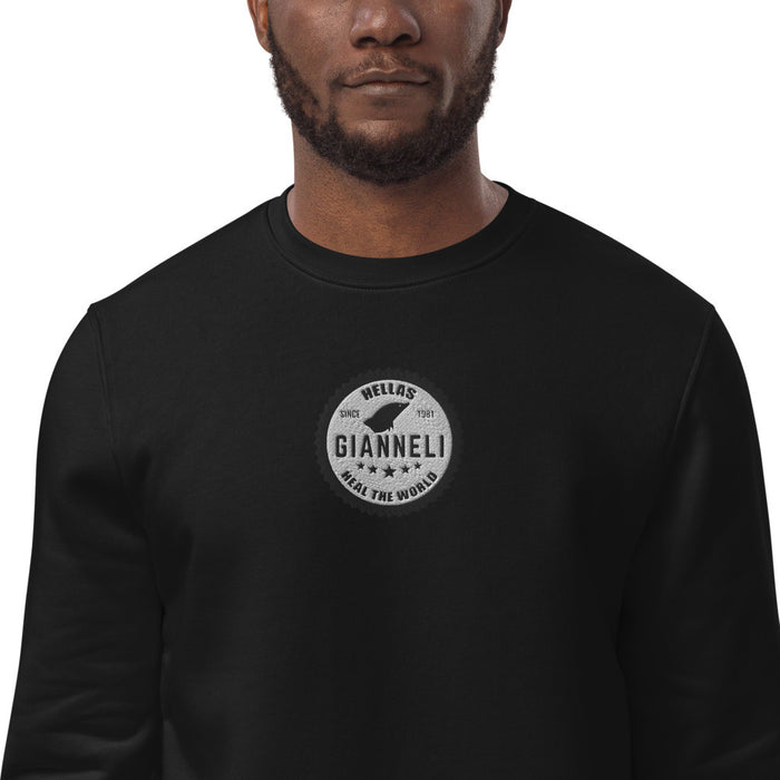 Heal The World Unisex Eco Sweatshirt by Gianneli