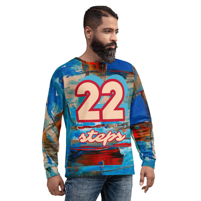 22 STEPS Unisex Sweatshirt by Gianneli