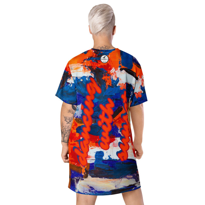 WAVES & SUNSET T-shirt Dress by Gianneli