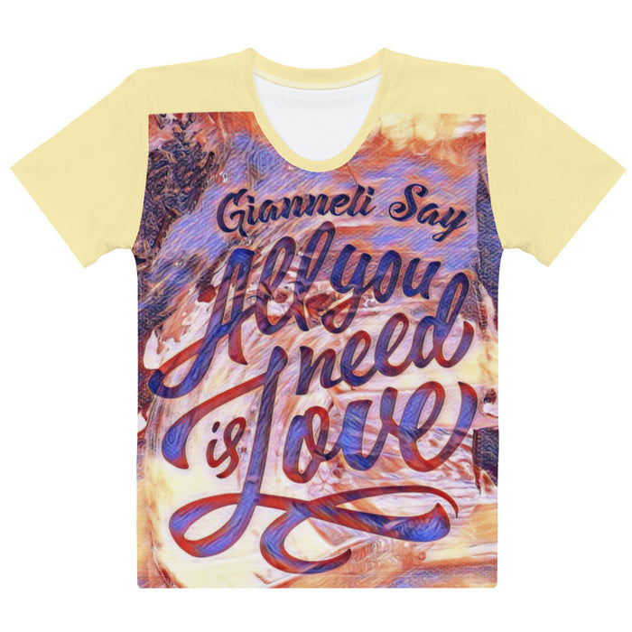LOVE Women's T-shirt by Gianneli