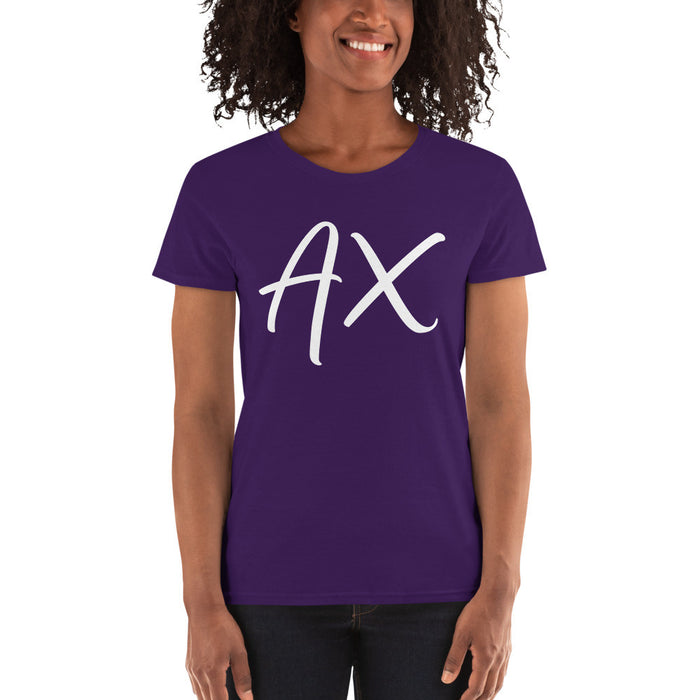 AX Women's Loose Crew Neck Tee by Gianneli
