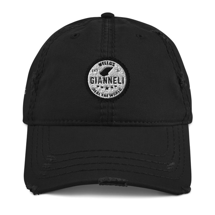 Denmark Heal The World Distressed Hat by Gianneli