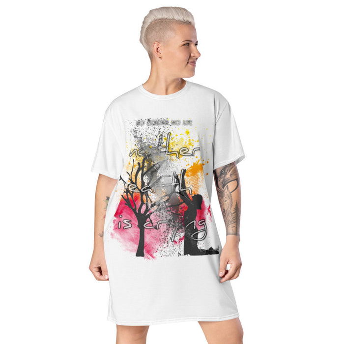 MOTHER EARTH T-shirt Dress by Gianneli