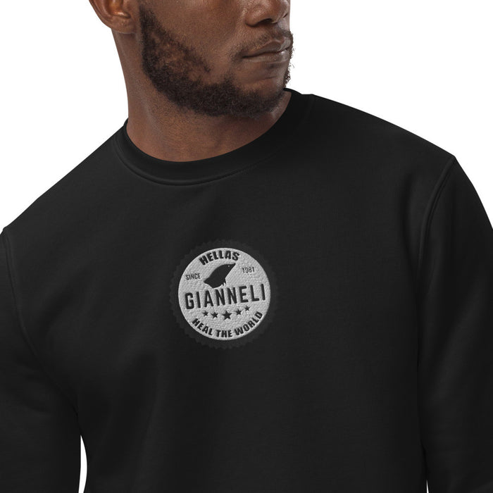 Heal The World Unisex Eco Sweatshirt by Gianneli