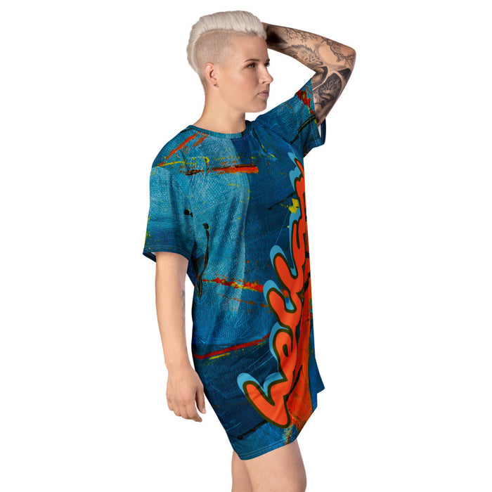 SUNSETS T-shirt Dress by Gianneli