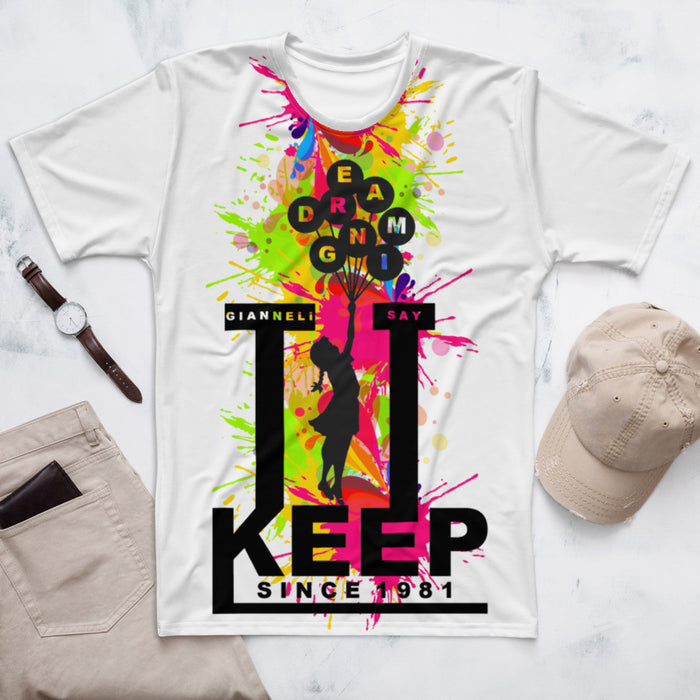 KEEP DREAMING Men's t-shirt by Gianneli