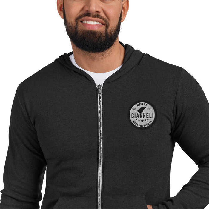 Heal The World Unisex Zip Hoodie by Gianneli