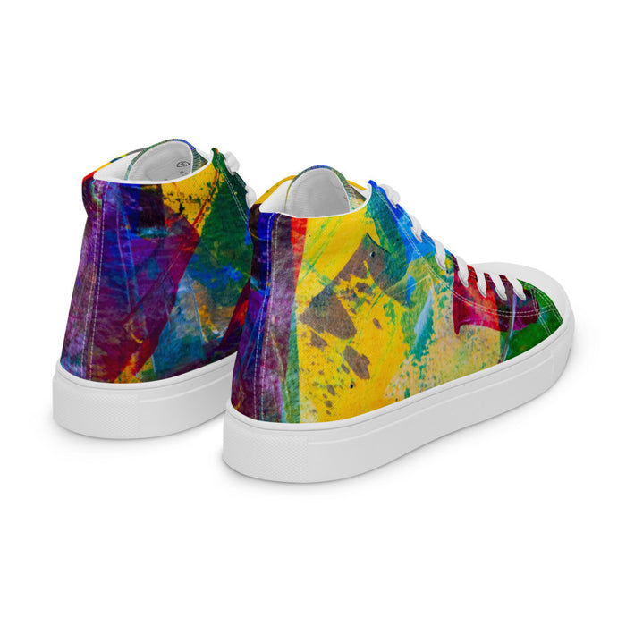 Gianneli Colours Handmade Women’s High Top Canvas Shoes