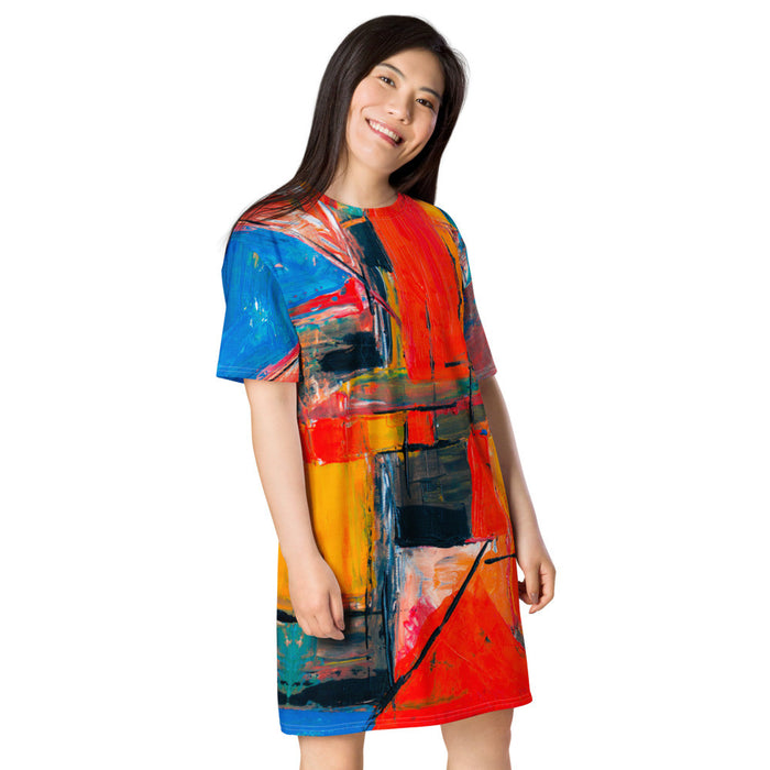 Gianneli Colours T-shirt Dress