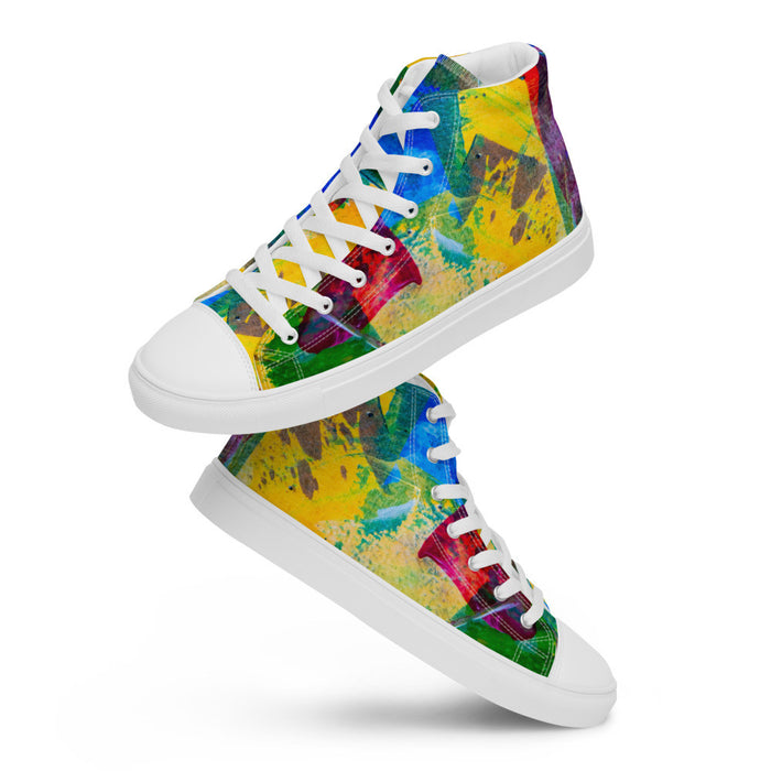Gianneli Colours Handmade Women’s High Top Canvas Shoes