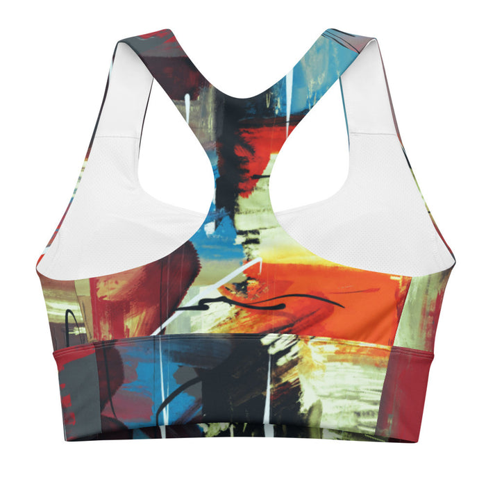 Gianneli Colours Longline Sports Bra