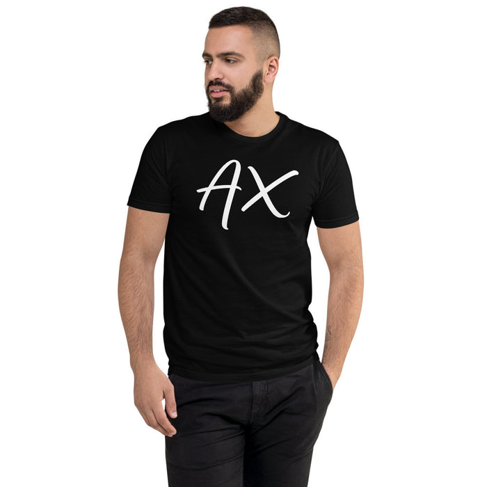 AX Men's Fitted T-Shirt by Gianneli