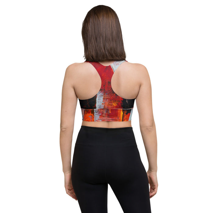 Gianneli Colours Longline Sports Bra