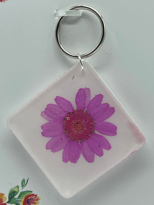 Handmade Unique Key Rings, Key Chains made from Resin.