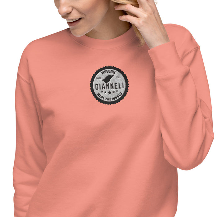 Heal The World Unisex Fleece Pullover by Gianneli