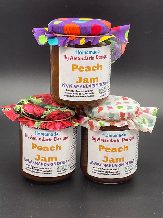 Peach Jam, Traditional Homemade Recipes. 230g