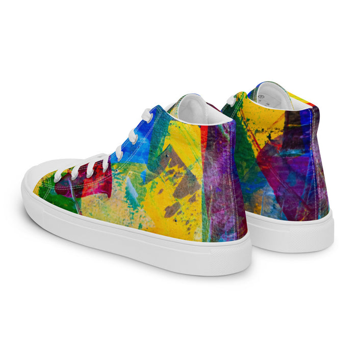 Gianneli Colours Handmade Women’s High Top Canvas Shoes