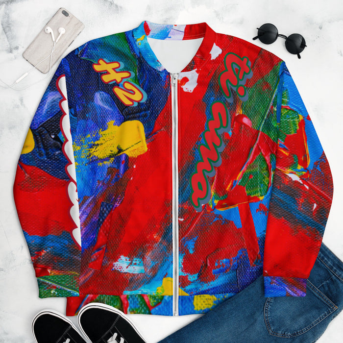 LA CASA Unisex Bomber Jacket by Gianneli