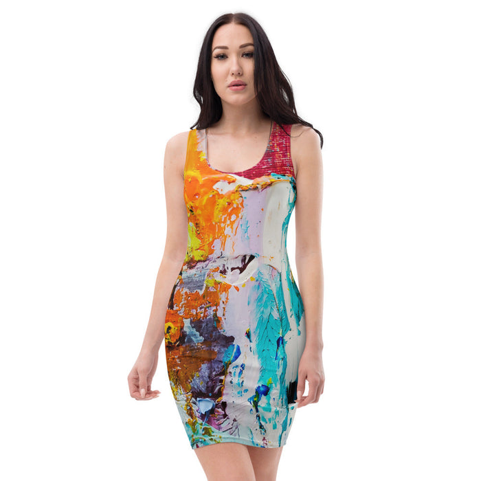 Gianneli Colours Fitted Dress