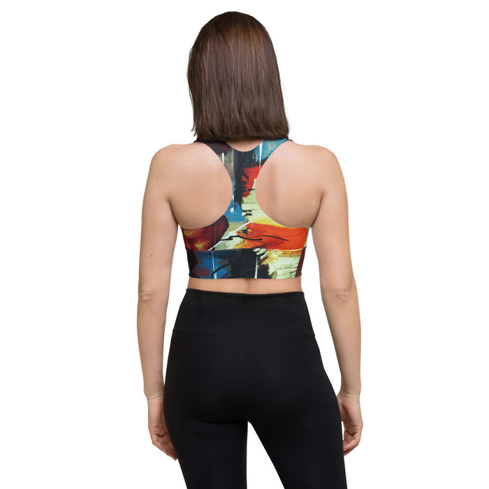 Gianneli Colours Longline Sports Bra