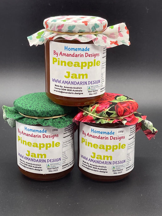 Pineapple Jam, Traditional Homemade Recipes. 230g