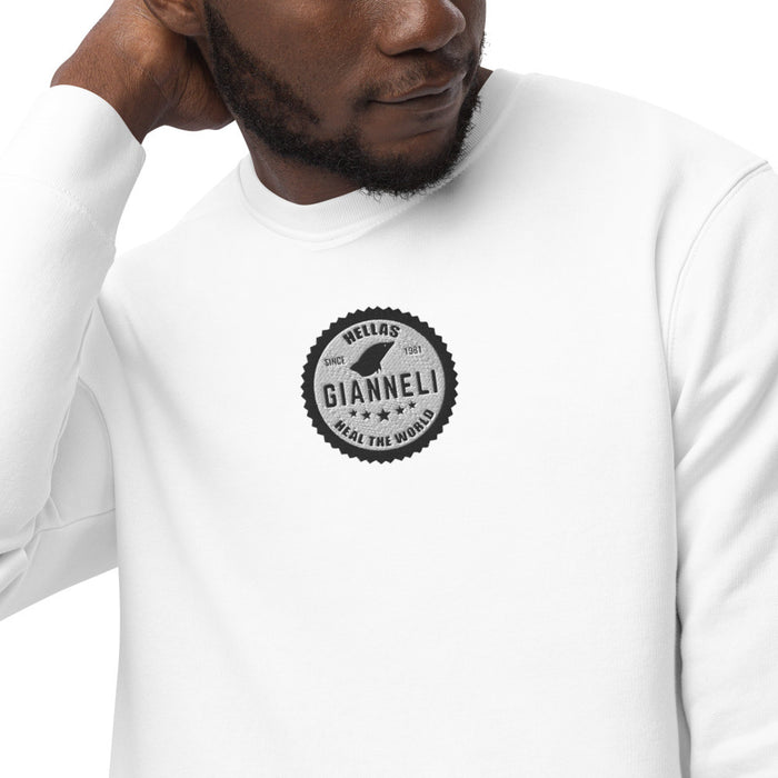 Heal The World Unisex Eco Sweatshirt by Gianneli