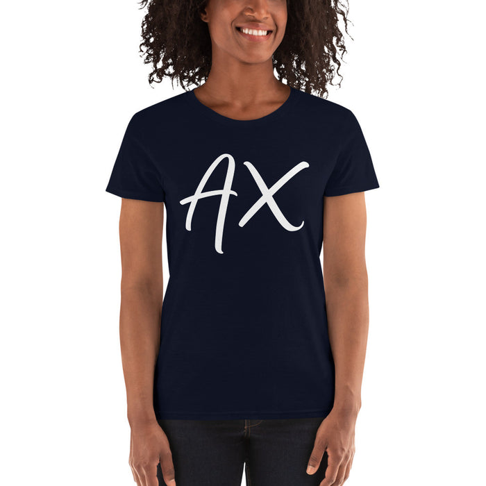 AX Women's Loose Crew Neck Tee by Gianneli