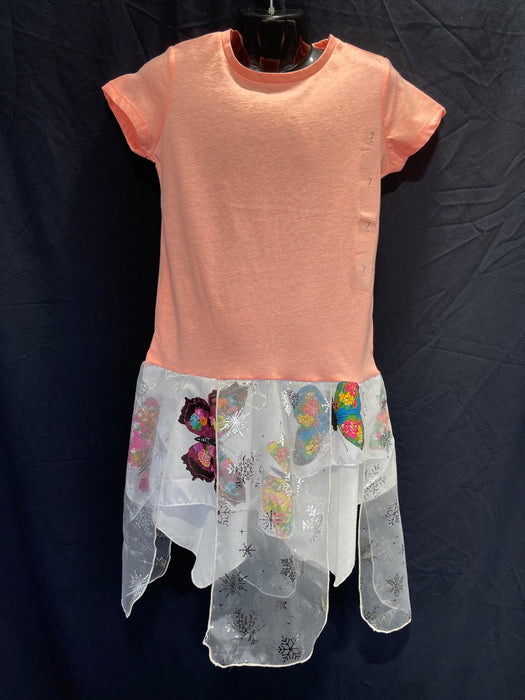 Size 7. Little Girls Fairy Dress