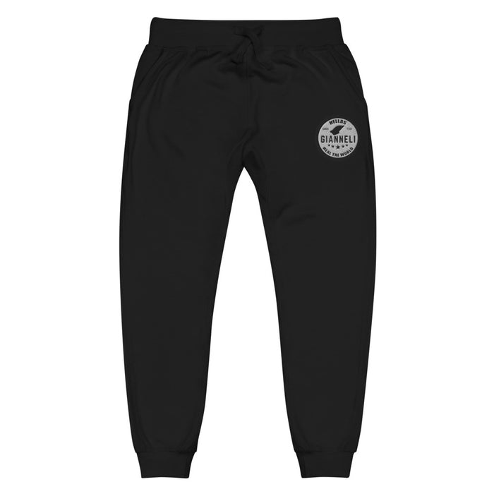 Heal The World Unisex Fleece Sweatpants by Gianneli