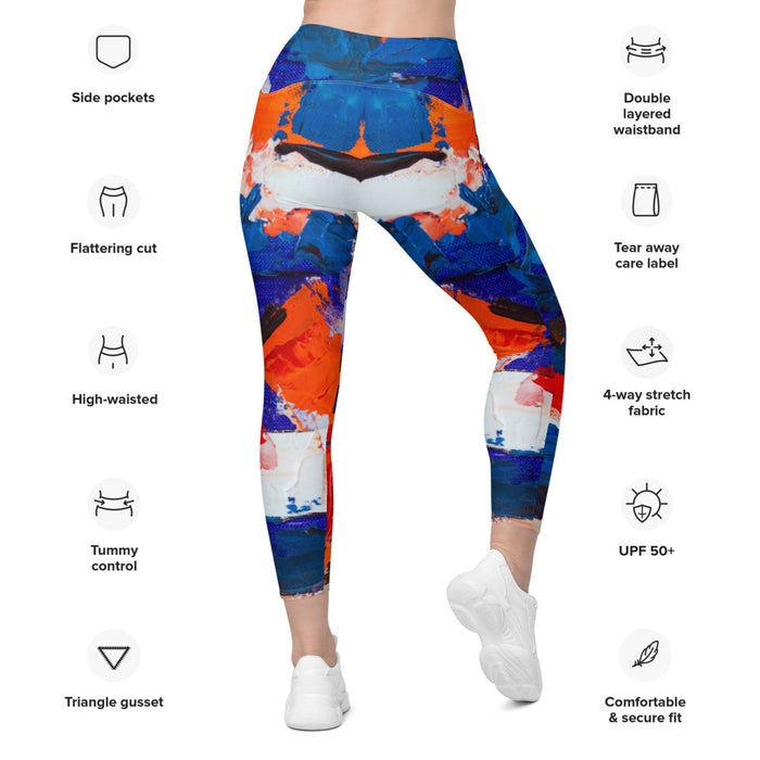Gianneli Colours Leggings With Pockets