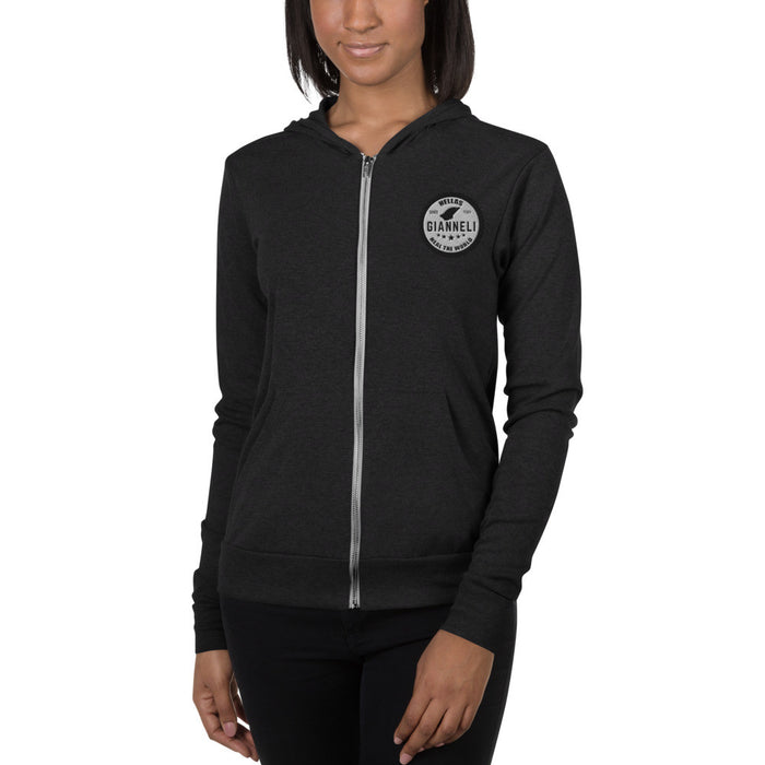 Heal The World Unisex Zip Hoodie by Gianneli
